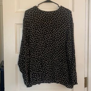 Rena Rowan Long Sleeve Floral Blouse Top